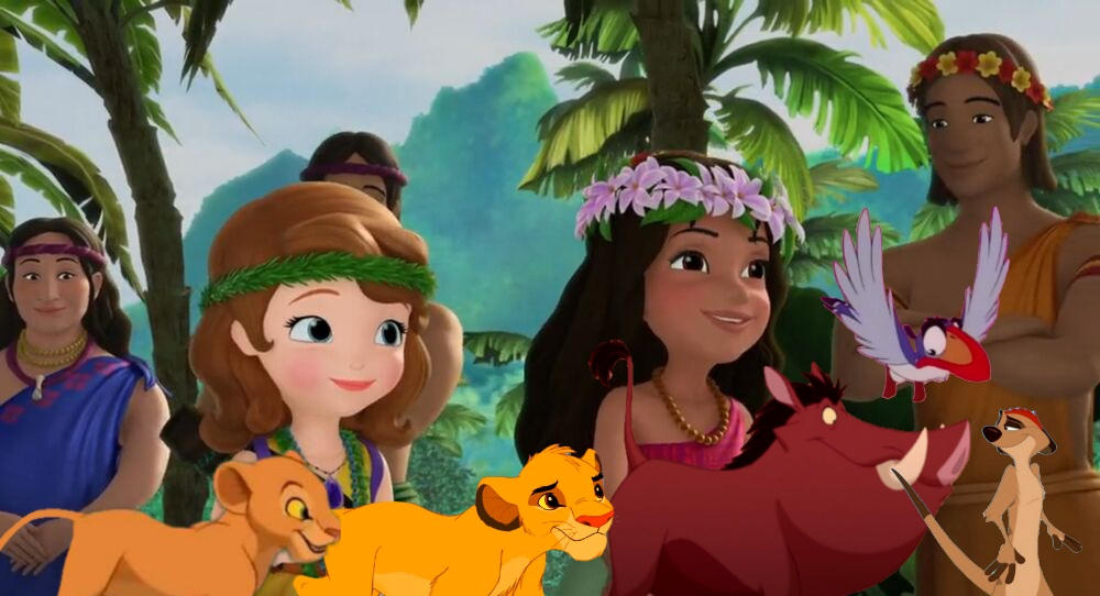 Simba and his friends in hakalo by danielandresrojas on DeviantArt