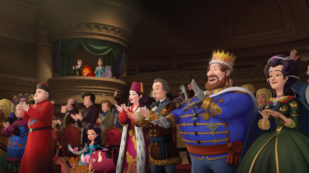 Simba and his friends getting worried in the show by danielandresrojas ...