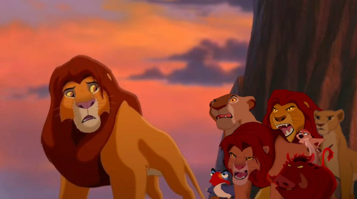 Simba and his friends banished the other simba by danielandresrojas on ...