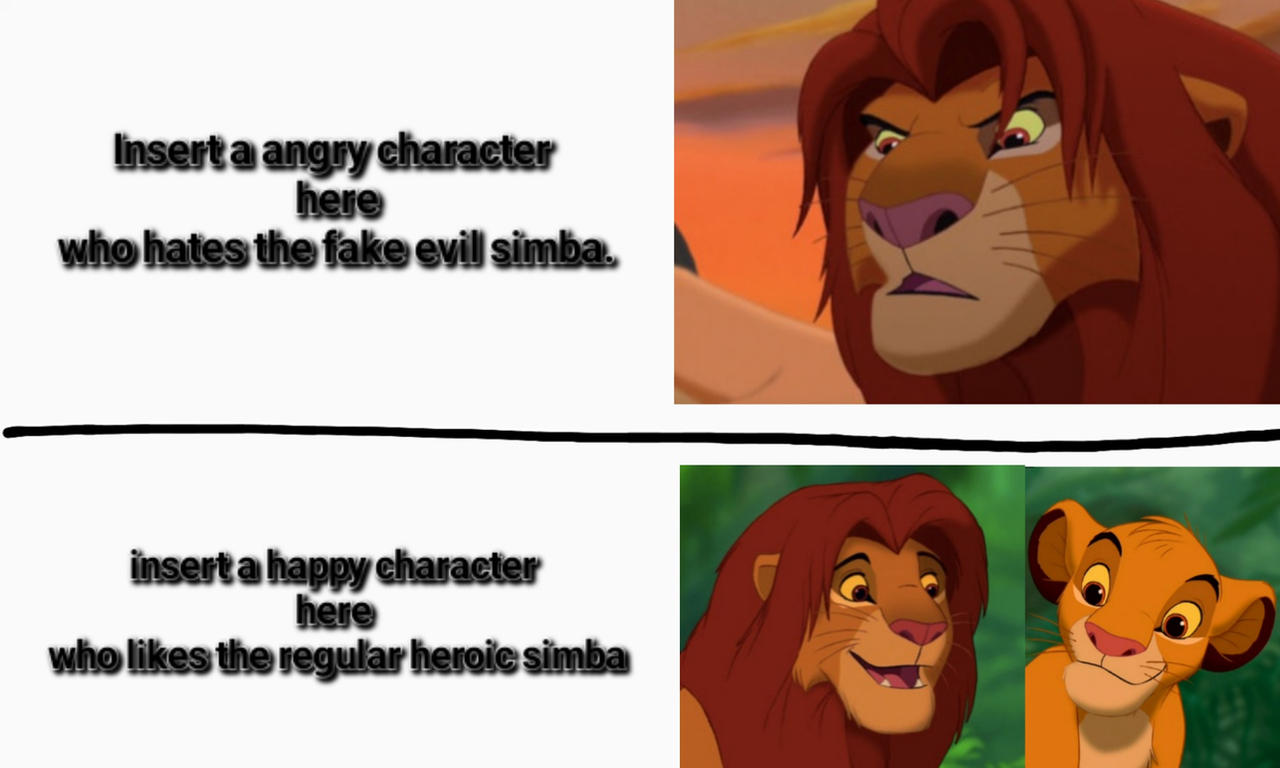 Simba Being Rude Who hates evil simba and loves regular simba? by danielandresrojas on ...