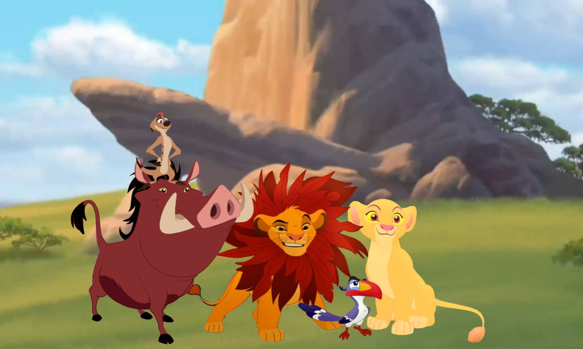 Simba and his friends Lion guard version by danielandresrojas on DeviantArt