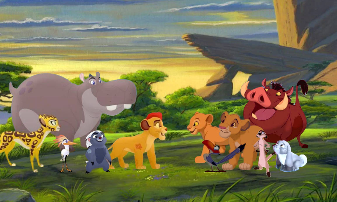 Simba and his friends meets the lion gaurd by danielandresrojas on ...