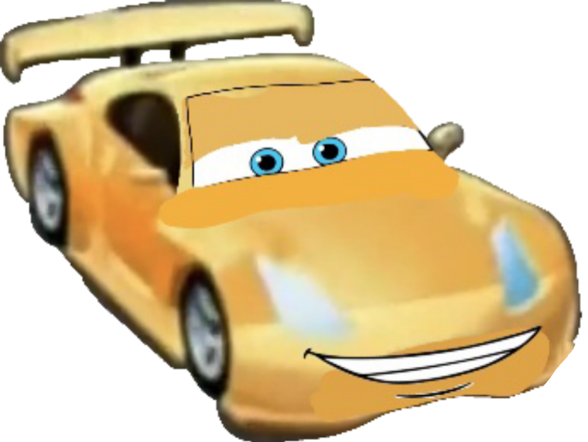 Carmine's big race. Yellow rookie racer by danielandresrojas on DeviantArt