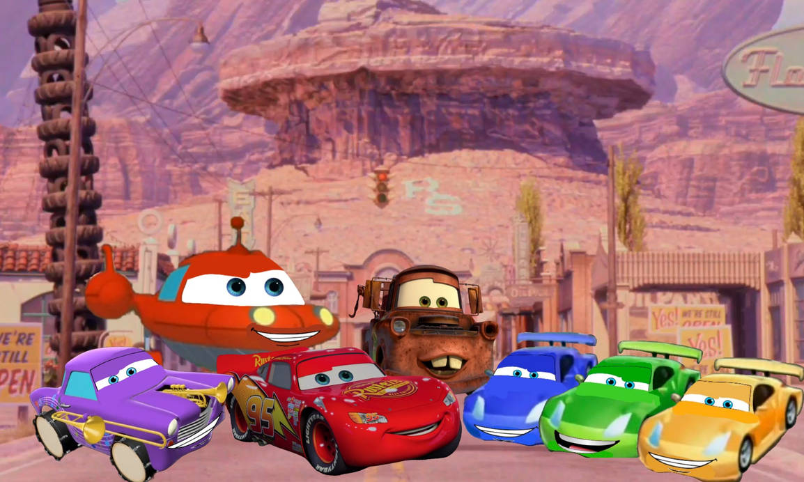 Lightning mcqueen meets new rookie racers by danielandresrojas on ...