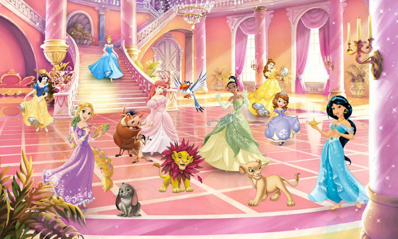 Princess Dancing Dancing with the princesses in the ballroom by danielandresrojas on ...
