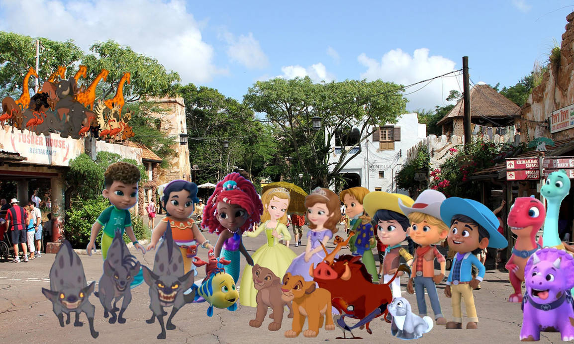 Simba and his friends in Harambe africa by danielandresrojas on DeviantArt