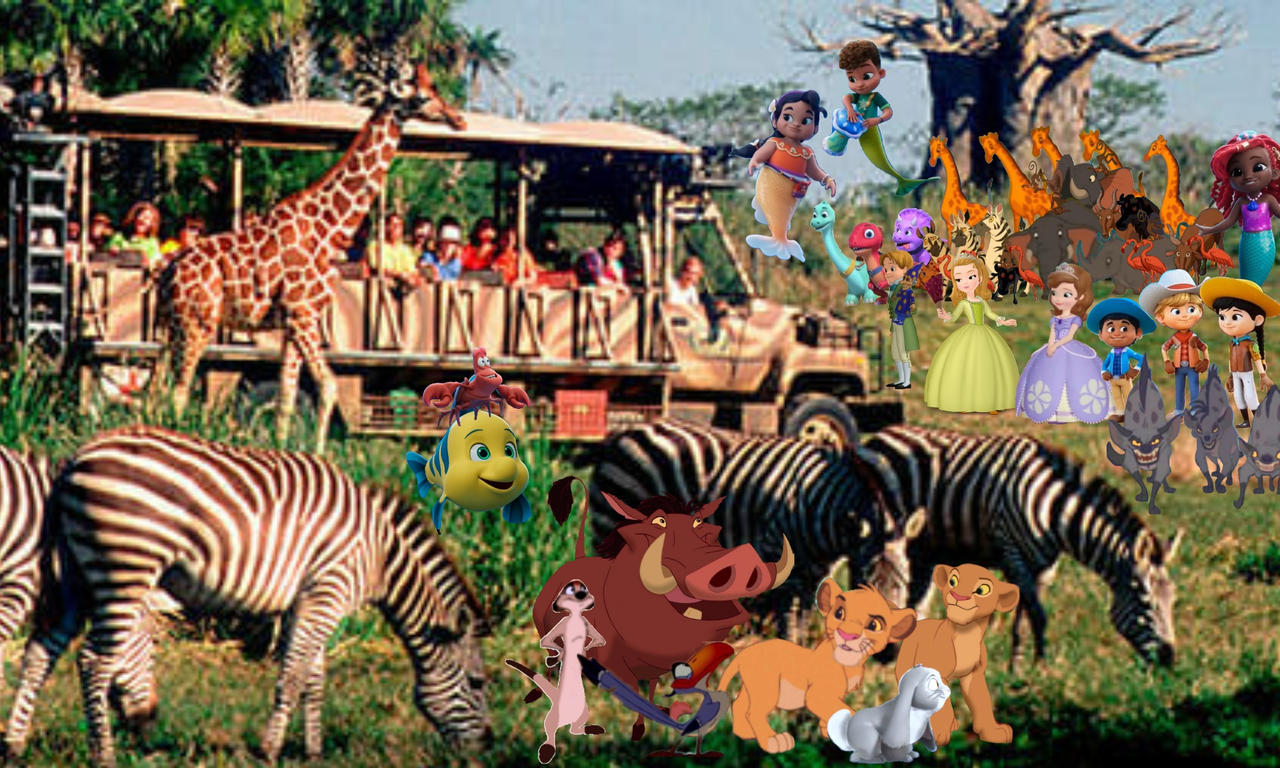 Simba and his friends at kilimanjaro safaris by danielandresrojas on ...