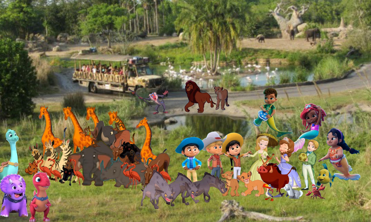 Simba and his friends at kilimanjaro safaris by danielandresrojas on ...