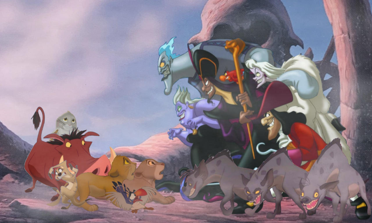 Simba and his friends vs the disney villains by danielandresrojas on ...