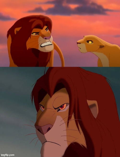 Simba Being Rude Simba hates his scene in lion king 2. by danielandresrojas on DeviantArt
