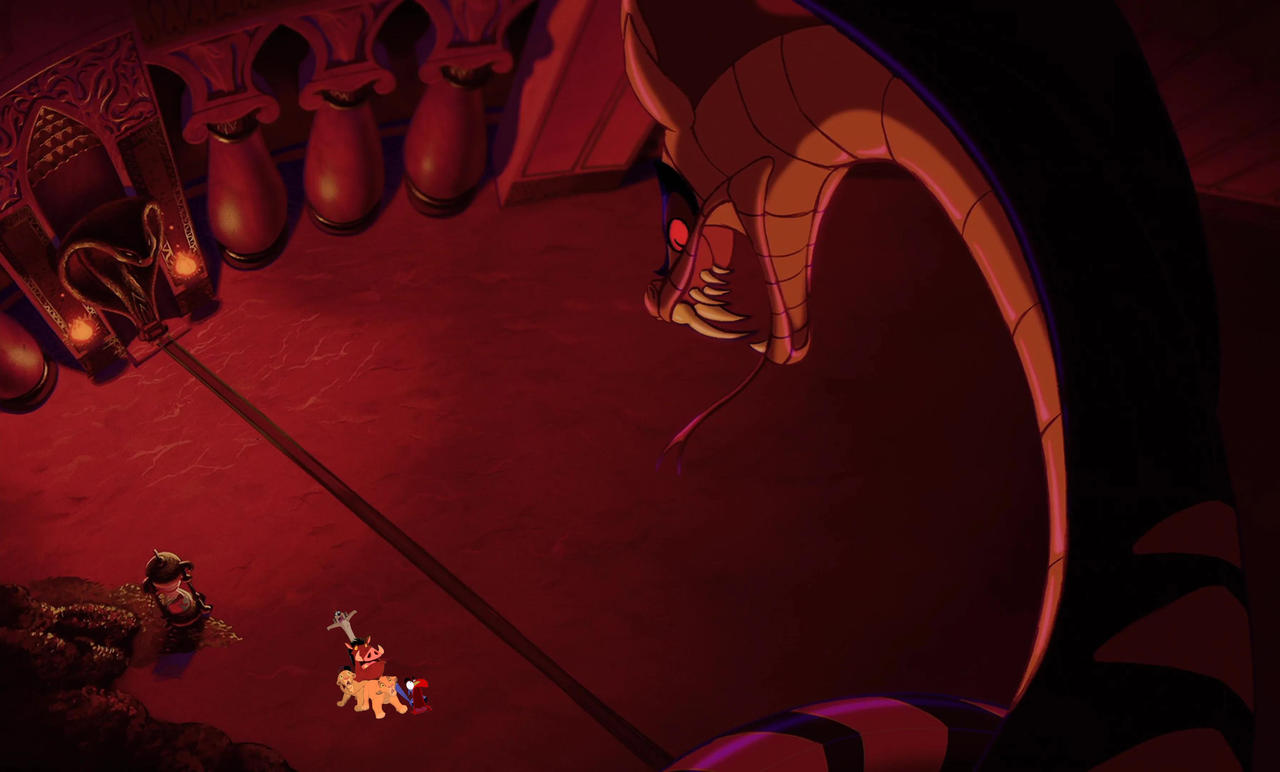 Simba and his friends encounter with snake jafar by danielandresrojas ...