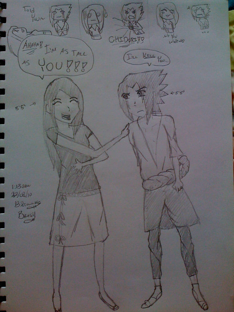 I'M AS TALL AS SASUKE?? by Garra4evr on DeviantArt