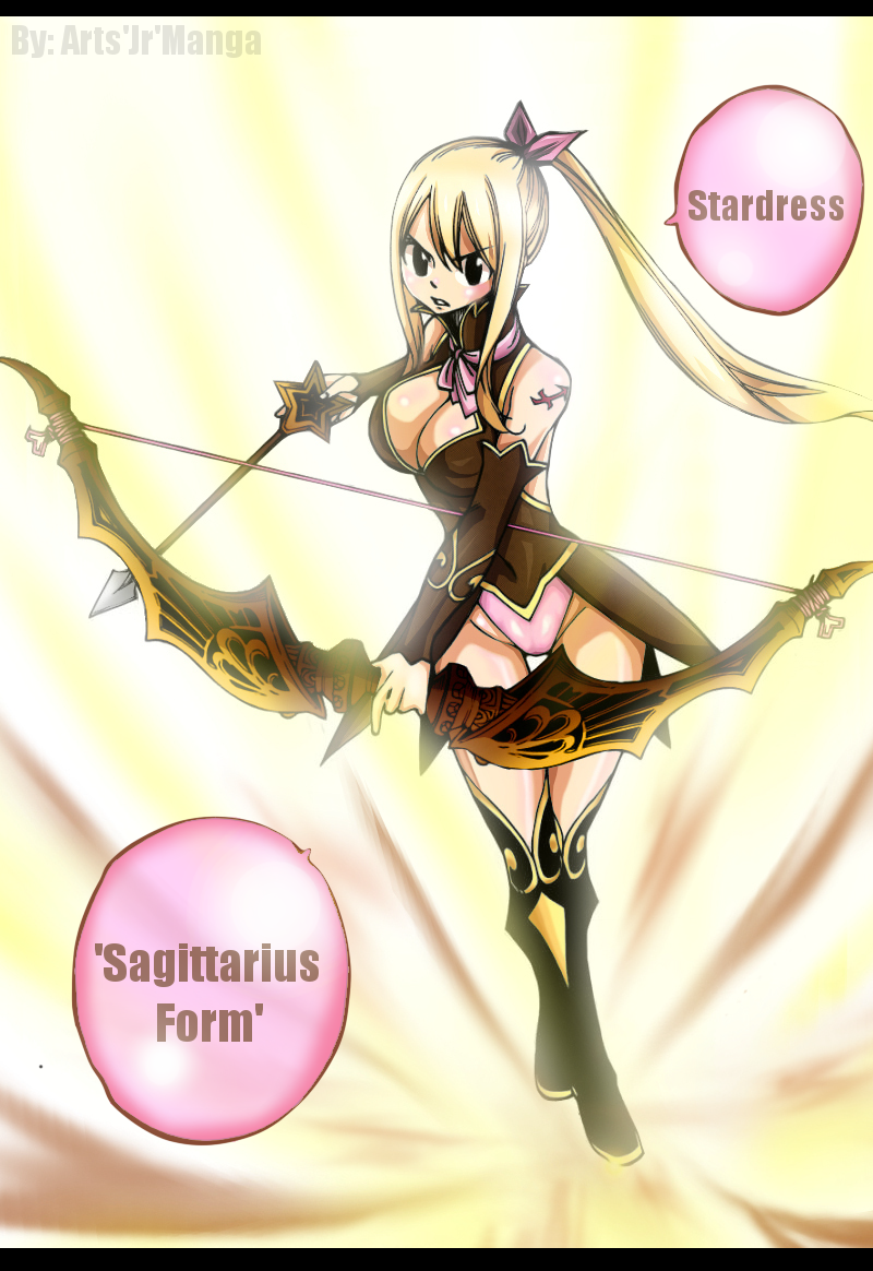 fairy tail sagittarius star dress Lucy Heartfilia Dress up Celestial Spirit Sagittarius