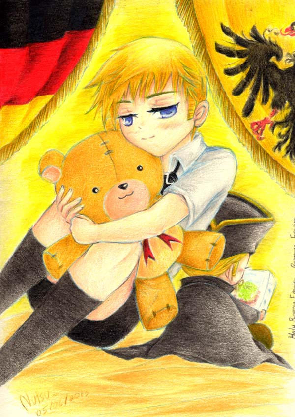 APH - Chibi Germany and Holy Rome by black-wolf-tala on DeviantArt