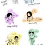 Yaoi Pairings: BleachXOnePiece Chibi Doodles