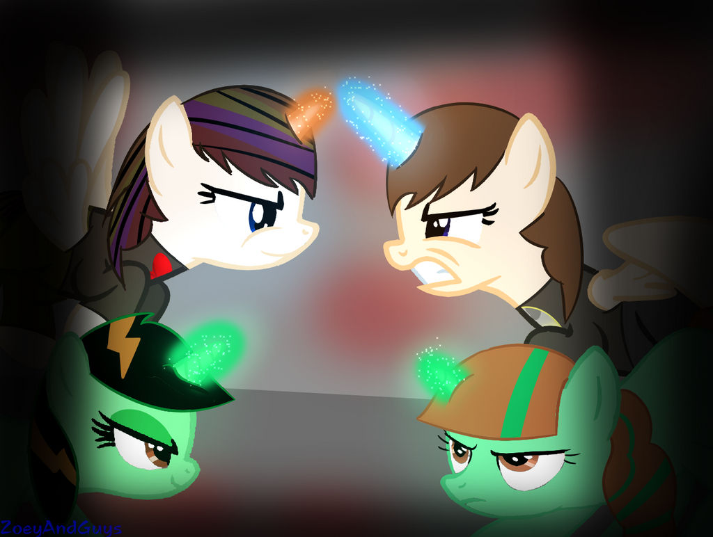 Zoey and MuseScript vs Past Sins and Crutchet by ZoeyAndGuys on DeviantArt