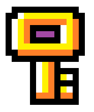 Nyckel av pixlar från Super Mario Nyckel av pixlar från Super Mario