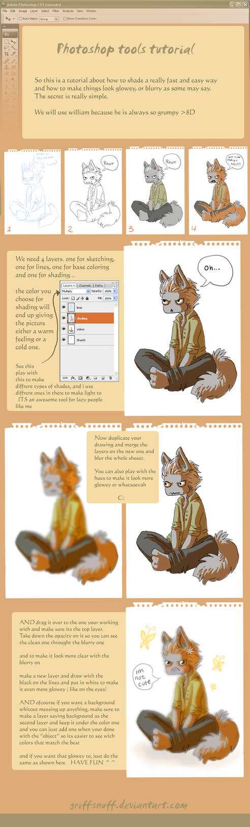Photoshop tutorial.01 by griffsnuff on DeviantArt