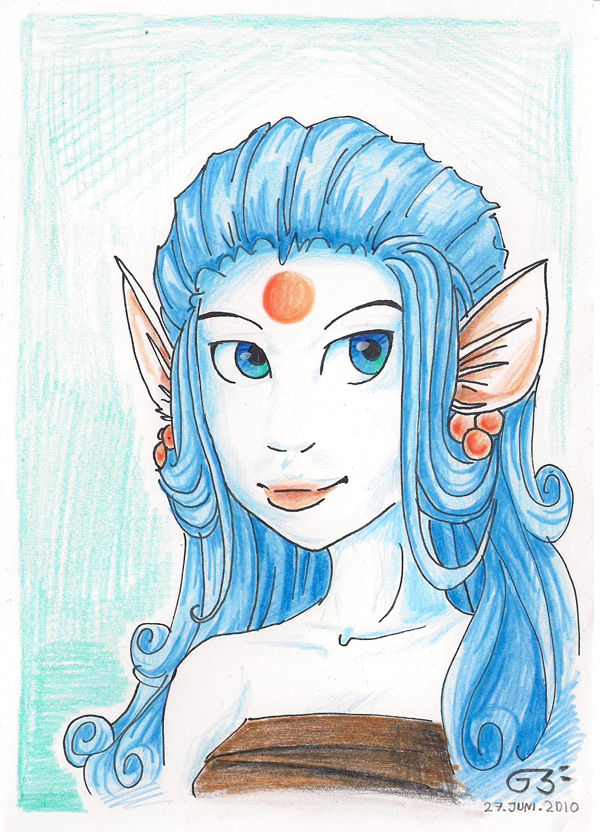 Kay portrait by griffsnuff on DeviantArt