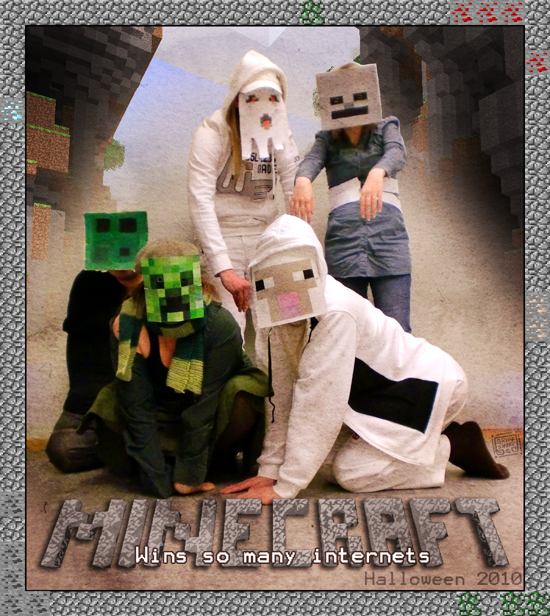 Halloween minecraft win