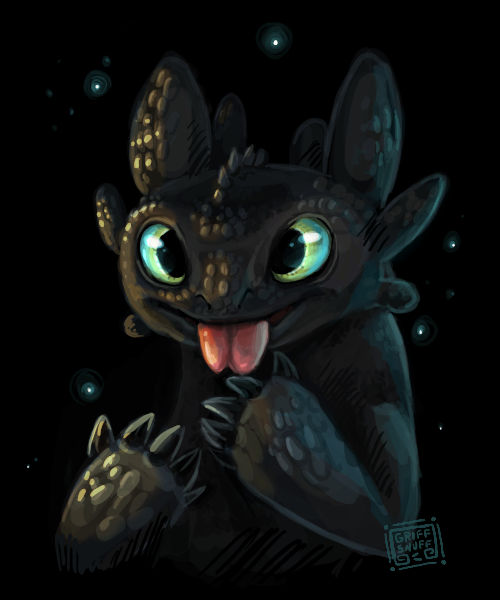Toothless httyd by griffsnuff