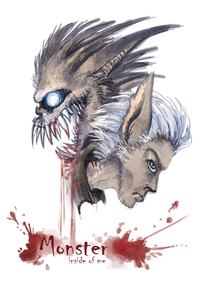 Monster cover by griffsnuff on DeviantArt