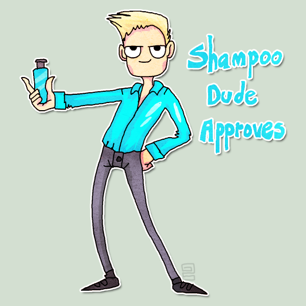 Shampoo dude approves