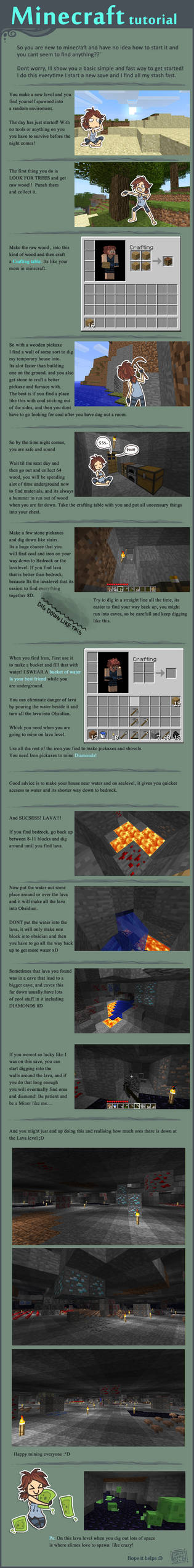 A Minecraft Tutorial by griffsnuff on DeviantArt