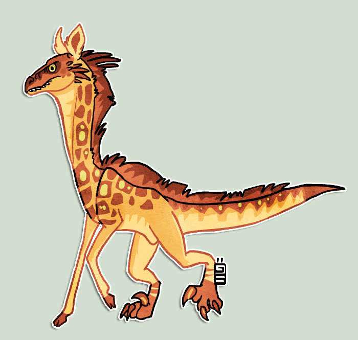 Raptorgiraffe by griffsnuff on DeviantArt