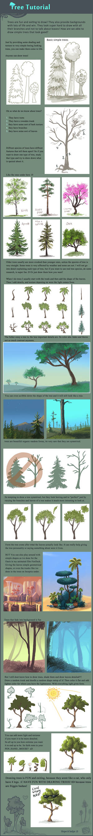 Tree tutorial by griffsnuff