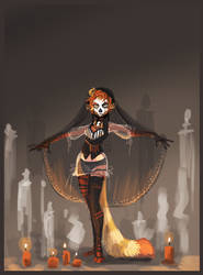 Voodoo priestess