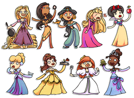 Dem princesses