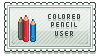 Stamp - Colored pencil user