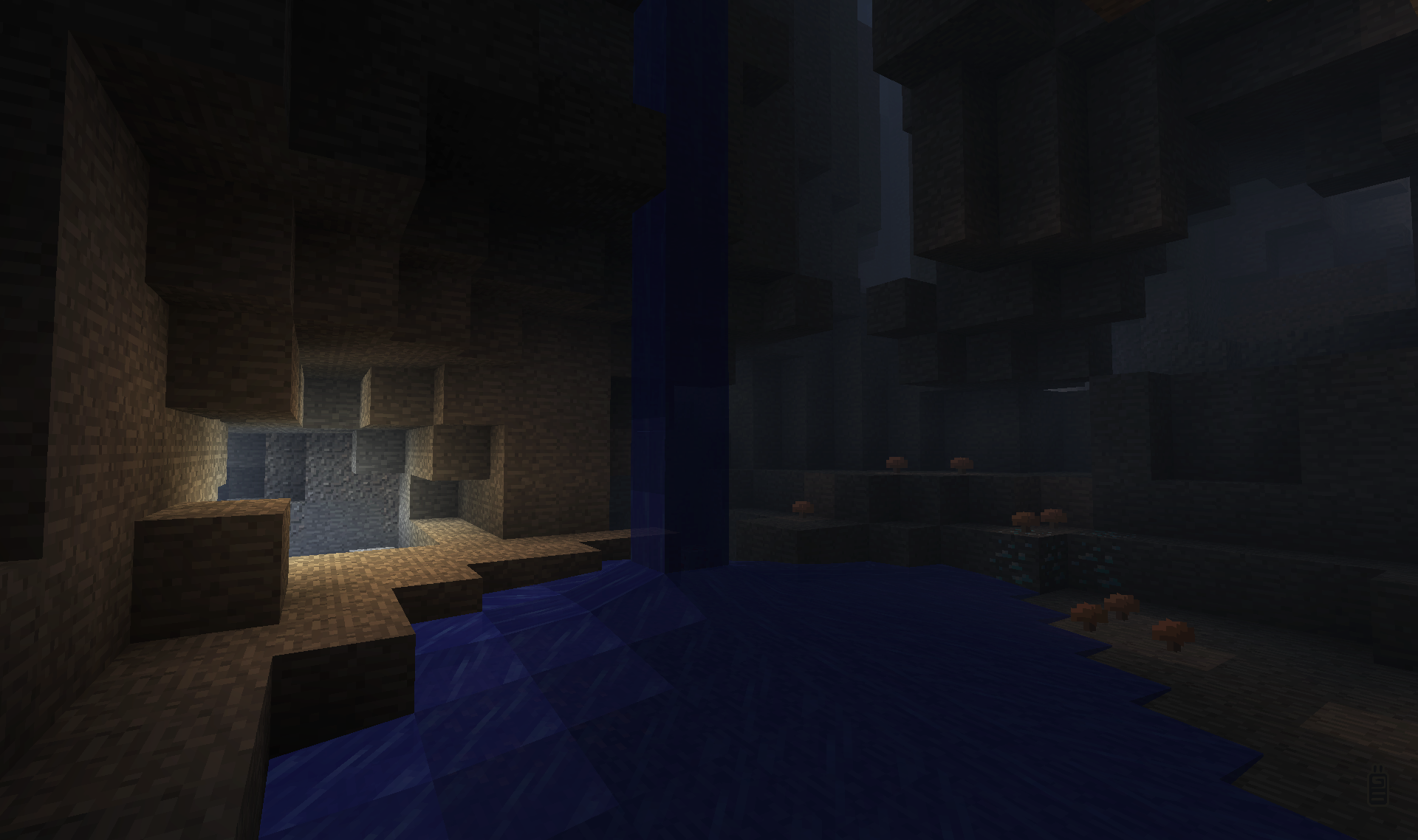 Minecraft Cave Background