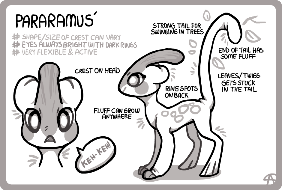 Pararamus basic Species sheet (closed)