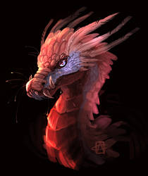 Dragon_1 with speedpaint!