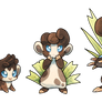 Fakemon #29, #30 and #31