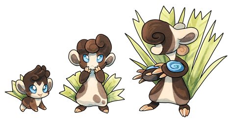 Fakemon #29, #30 and #31