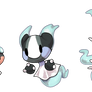 Fakemon #90, #91 and #92