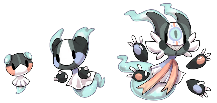 Fakemon #90, #91 and #92