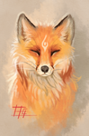 The fox by griffsnuff