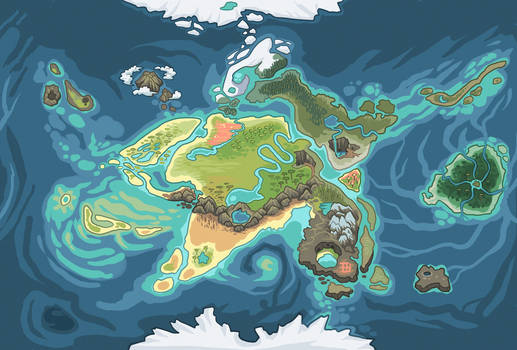 Griffia World map (my species)