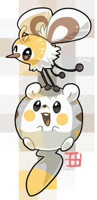 Cutiefly and Togedemaru