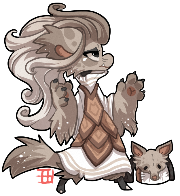 #399 Mythical Bagbean -  Inugami