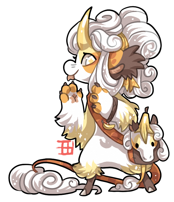 #1018 Blessed Mythical BB - Banana Unicorn AUCTION