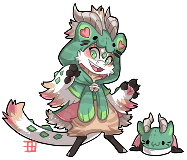 #2243 Mythical BB - Cat dragon