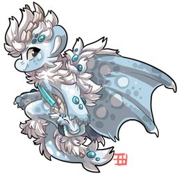 #3254 Mythical BB - Snow Dragon