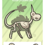 GIC - Griffian Info Card - Skeleton Floopicorn