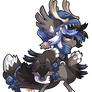 #4645 Charity Celestial BB - Midnight Wolf