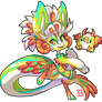 #4714 Tribal BB - Chicken dragon